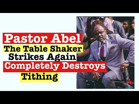 Download MP3 Pastor Abel Damina Completely Destroys Tithing - The Table Shaker Finally Brakes The Table