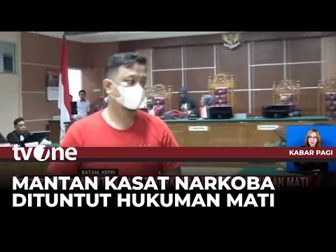 Eks Kasat Narkoba Dituntut Hukuman  Mati karena Terbukti Gelapkan Barbuk Narkotika