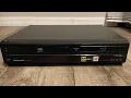 Panasonic Blu-ray VCR VHS Combo Player - Review