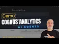 Introducing IBM Cognos Analytics AI Agents - Demo