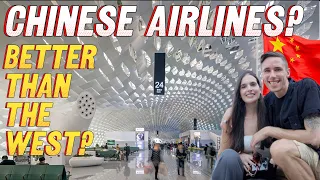 第一次搭乘中国国际航空：中国深圳与成都旅行记录（2024）