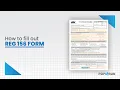 How to Fill Out REG-156 Form Application for Replacement Plates Stickers Documents PDFRun