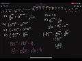 College Algebra R 2 Integer Exponents