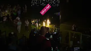 دخلة لاعبي الجزائر احتفالات تاهل المنتخب الوطني الجزائري الى كأس العالم المنتخب الجزائري الخضر 