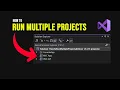 Visual Studio Tip - How to Run Multiple Projects at Once