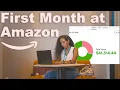 How Much I Made My First Month at Amazon as a New Grad Software Engineer