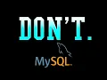 You Don t Always Need NoSQL