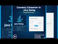 Currency Converter in Java Swing Simple GUI Project