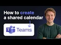 How to Create a Shared Calendar in Microsoft Teams 2026 Step-by-Step