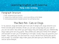 Opinion Paragraph 1 2 - The Best Pet