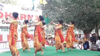dokona ho dokona delhi parliament bodo traditional dance juri boro group