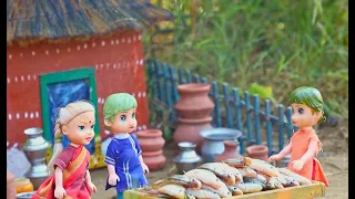 Miniature Full Fish Fry 2026 | Tiny Cooking | Mini Food Cooking