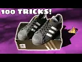 100 tricks in the Adidas Superstars Vulc ADV Adidas Superstars Skate Review