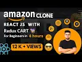 Build Amazon Clone Using React JS For Beginners Complete Website Like Amazon In React JS 2024