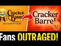 Cracker Barrel Sparks Outrage with New Logo Redesign Fans Demand the Old Timer Back