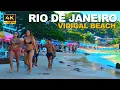 Rio s Hidden Beach Beneath a Favela Unreal View 4K Coastal Walk Brazil Walking Tour