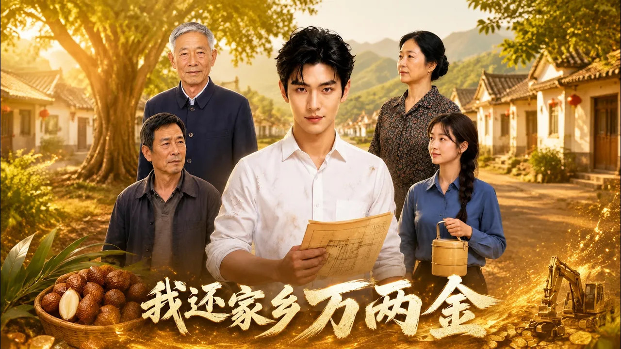 【完结超清】《我还家乡万两金》#热门短剧#逆袭#甜宠#爱情#反转#情感#都市#热血#爽剧#AI短剧#初六剧场 poster