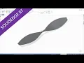 Propeller Airblade with sweep - SolidEdge ST 10 Training