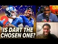 Download Lagu Giants RB Tyrone Tracy Jr. PRAAT met Unc \u0026 Ocho over de HYPE van QB Jaxson Dart! | Nightcap