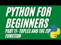 Python Tuples and Zip Function