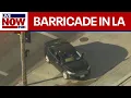 Download Lagu WATCH: Man barricaded on steps of LA City Hall