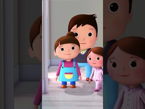 Johnny Johnny Yes Papa | Playful Bedtime Fun with Dad #Shorts