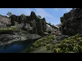 Danidv The Elder Scrolls V Skyrim - Karth River Deep Folk Crossing Waterfall