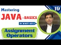 Assignment Operators in Java