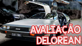 Avaliação Delorean - O carro do DE VOLTA PARA O FUTURO simplesmente fantástico! Carro Chefe