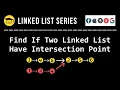 Find If Two Linked List Have Intersection Point