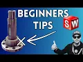 HOLE WIZARD SKIP INSTANCES - SolidWorks Beginners Tutorial