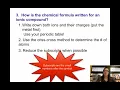 Discussion 4-1A Writing Binary Ionic Formulas