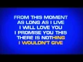 Download Lagu Shania Twain - From This Moment On (Karaoke HD)