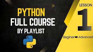 Python for Beginners Lesson 1 Install Python VS Code and Hello World
