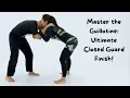 How to Execute the Perfect Guillotine Choke from Closed Guard The Subtle Detail You re Missing