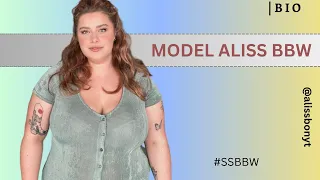 SSBBW Curvy Looks By ALISS BONYTHON BBW Body Positivity Beauty UK Plussize Fashion models Biography