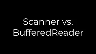 Java Scanner vs BufferedReader 5solution
