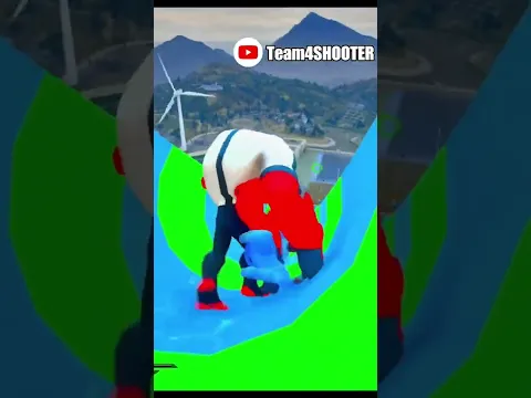 PRANK WITH BEN 10 😱Team4SHOOTER #shorts GTA 5 GTA V