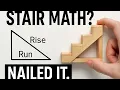 How to Build Perfect Stairs Step-by-Step with Calculations