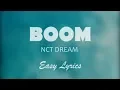 NCT DREAM (엔시티 드림) - BOOM LYRICS