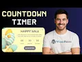 How to Add Countdown Timer in WordPress STEP BY STEP