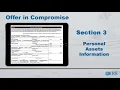 How to Complete Form 433-A OIC - Section 3 Personal Assets Information