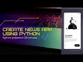 Make your own News App using Python under 30 minutes