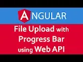 Angular 9 Tutorial in Hindi File Upload with Progress Bar Using Web API