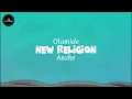 Olamide & Asake - NEW RELIGION (Lyrics video)