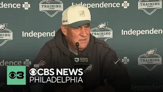 Eagles Vic Fangio gives an update on training camp Live press conference