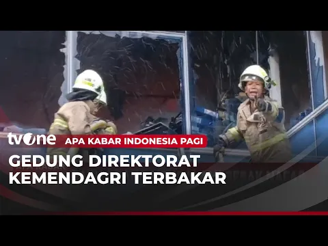 Kebakaran Terjadi di Gedung Direktorat Kemendagri