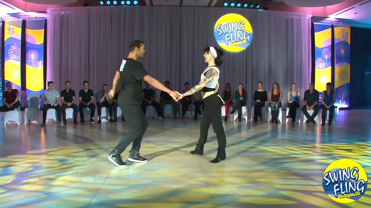 Swing Fling 2017 AllStar Jack & Jill Finals Romero & Abby Stone