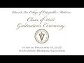 Carolinas Graduation Ceremony Class 2025 - Edward Via College of Osteopathic Medicine