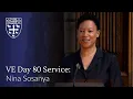 VE Day Service 2025 - Nina Sosanya